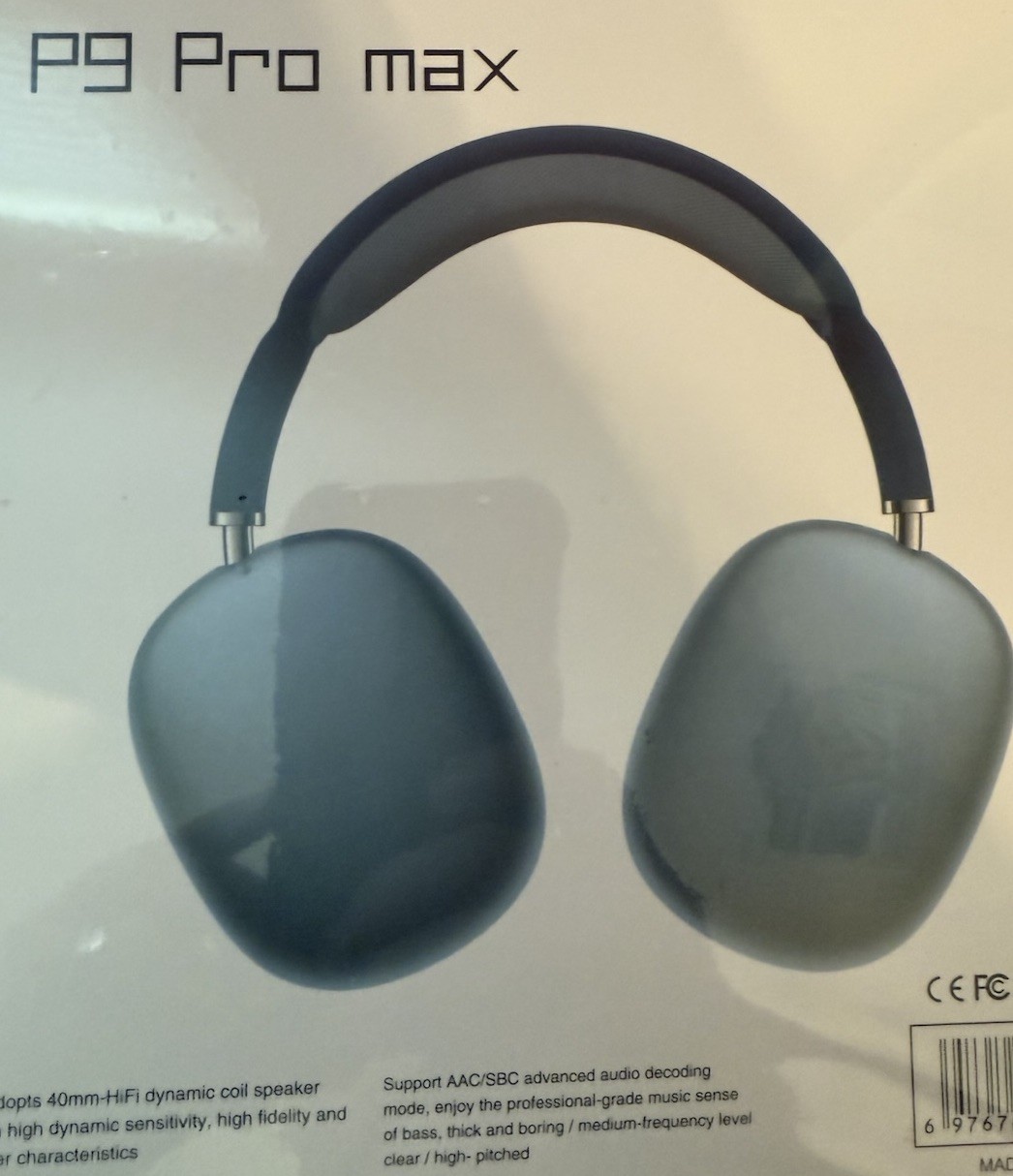 New P9 Pro Max Wireless Bluetooth Headphones