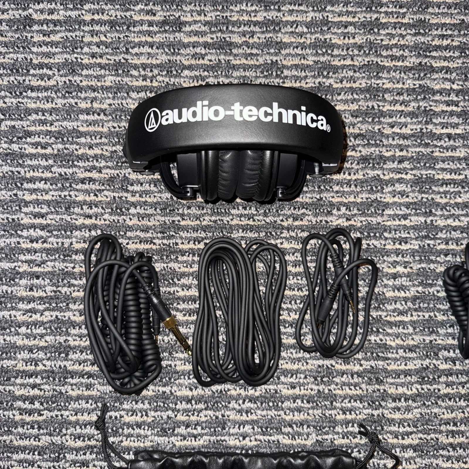 Lot of 2 Audio-Technica ATH-M50X Headphones (never used)