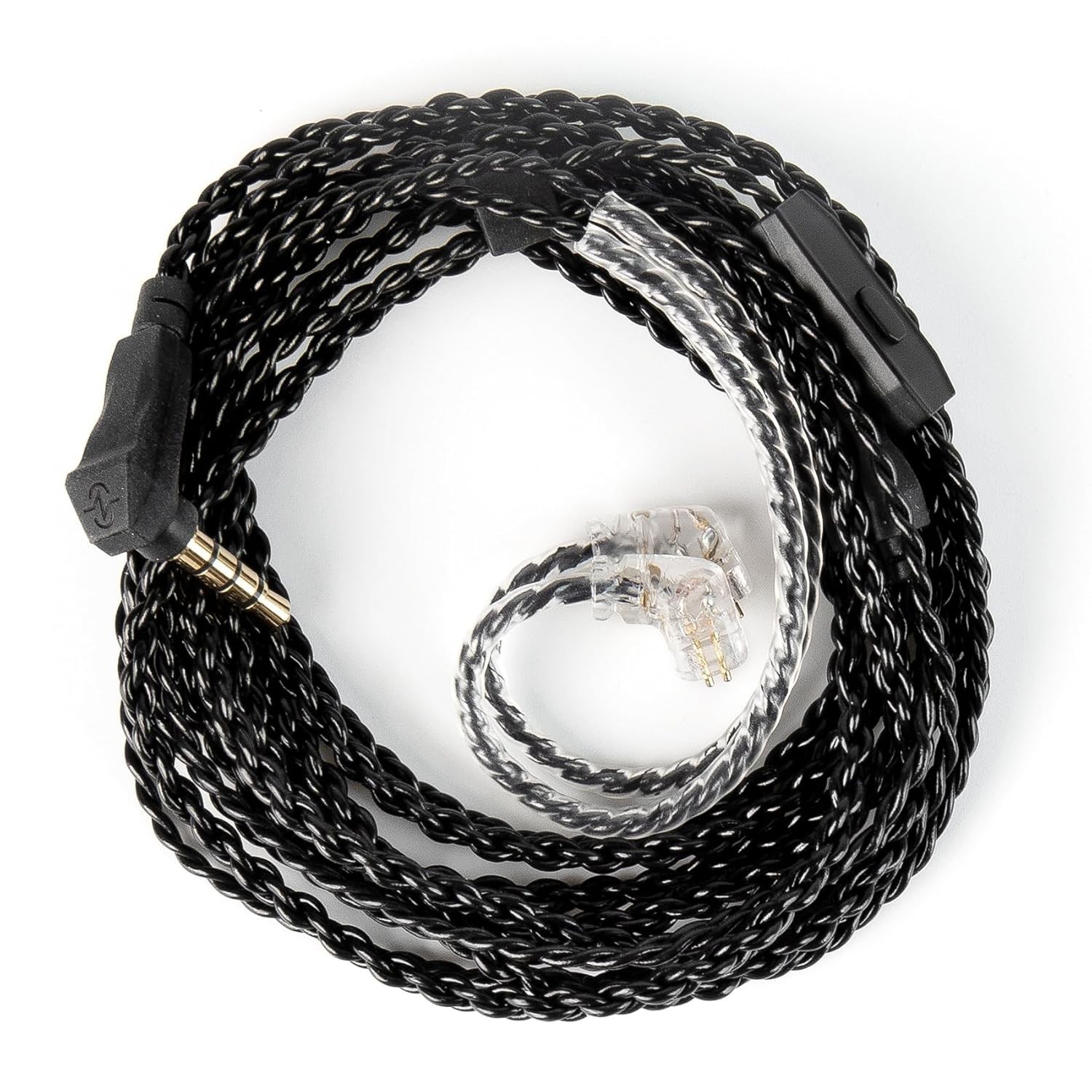 KZ ZS10 PRO Cable 2M IEM in Ear Monitor with QDC 3.5MM, Dark