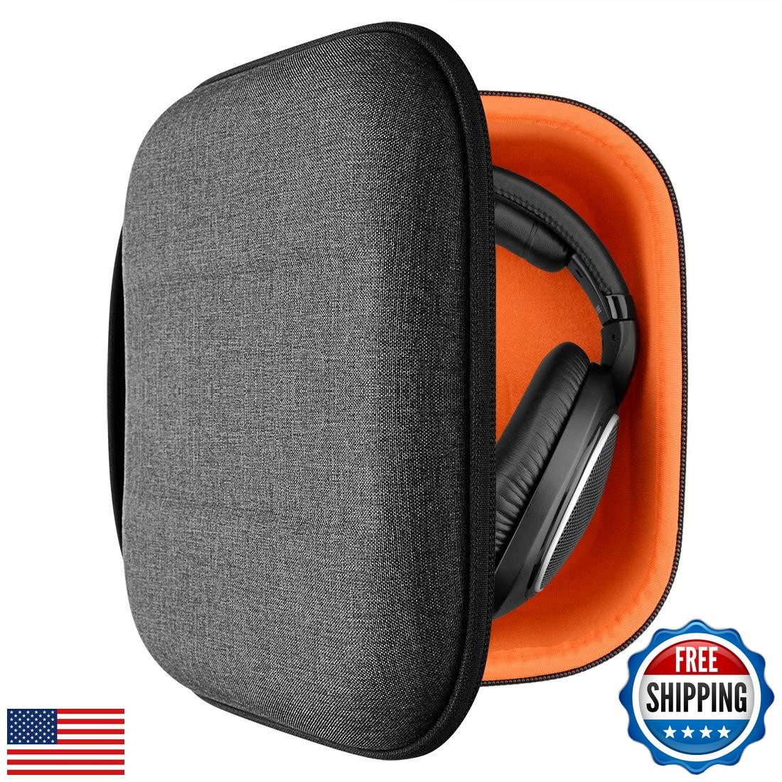 Headphones Case for Sennheiser HD598, HD558, HD518, HD280 PRO and More/Headph