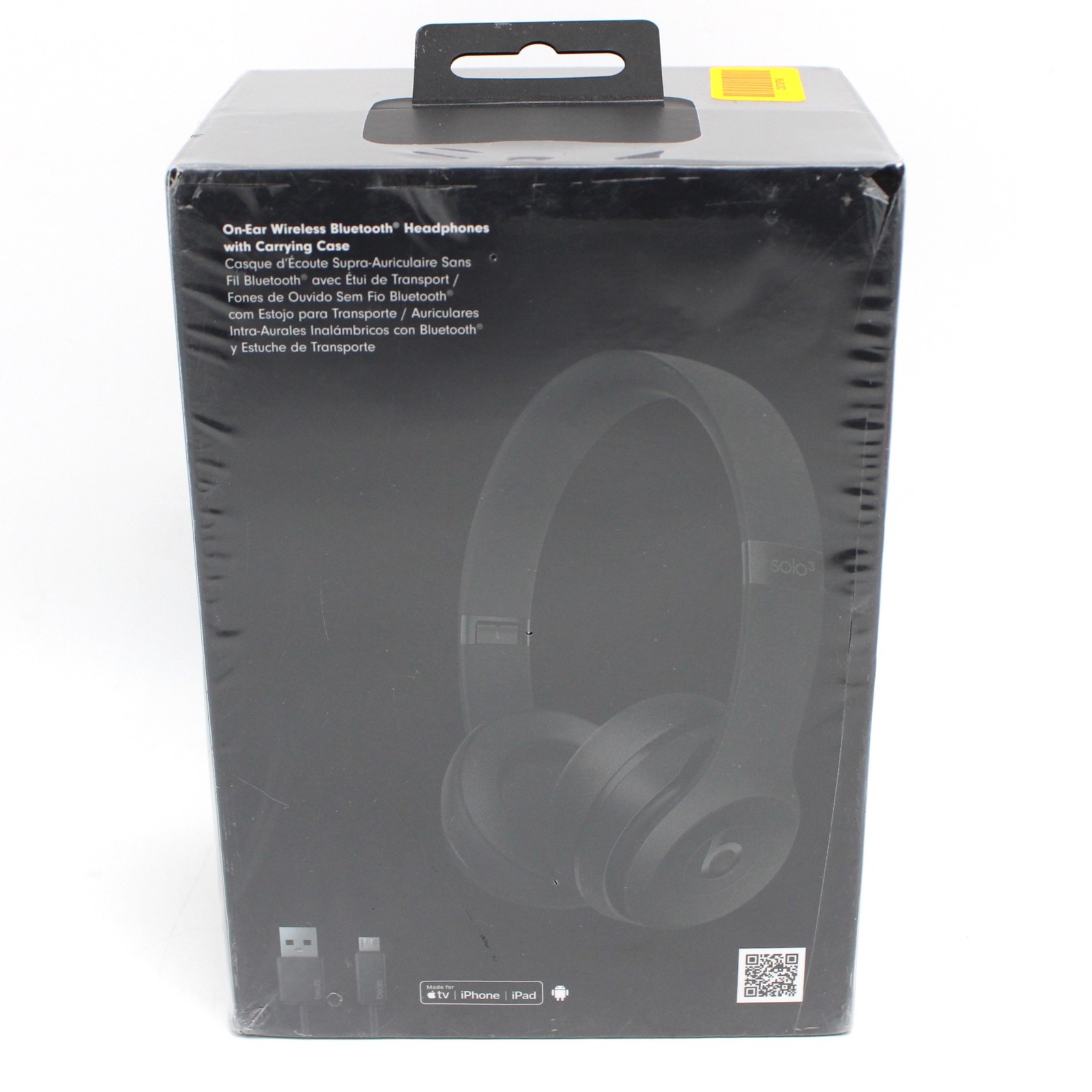Beats by Dre Solo 3 Wireless Bluetooth Headphones Black MX432LL/A