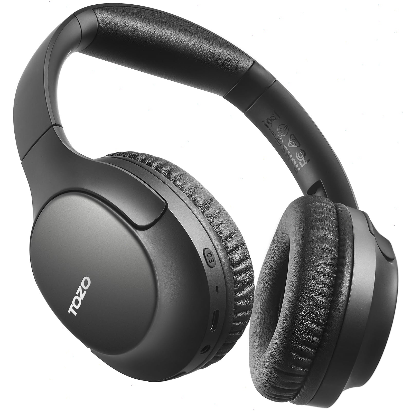 TOZO HA1 Over Ear Headphones Bluetooth 5.4 Headset Adjustable Headband