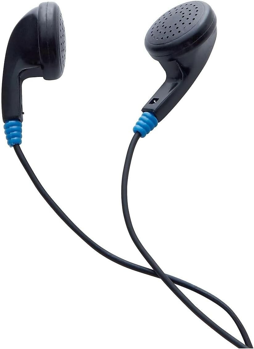 Stereo Earphones – 3.5mm – No Microphone, Black 99711