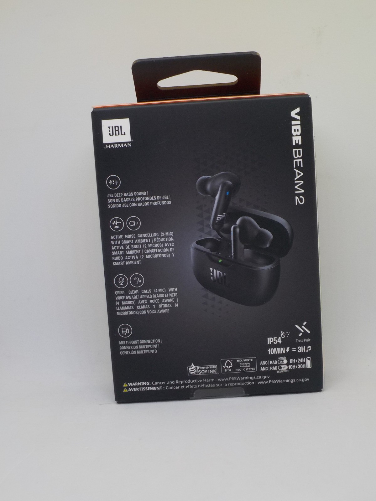 New JBL Vibe Beam 2 – True Wireless Noise Cancelling Earbuds Pure Bass Sound