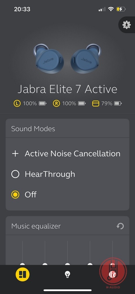 Jabra Elite 7 Pro Earbuds Titanium Black L+R – New Battery – Charging Case