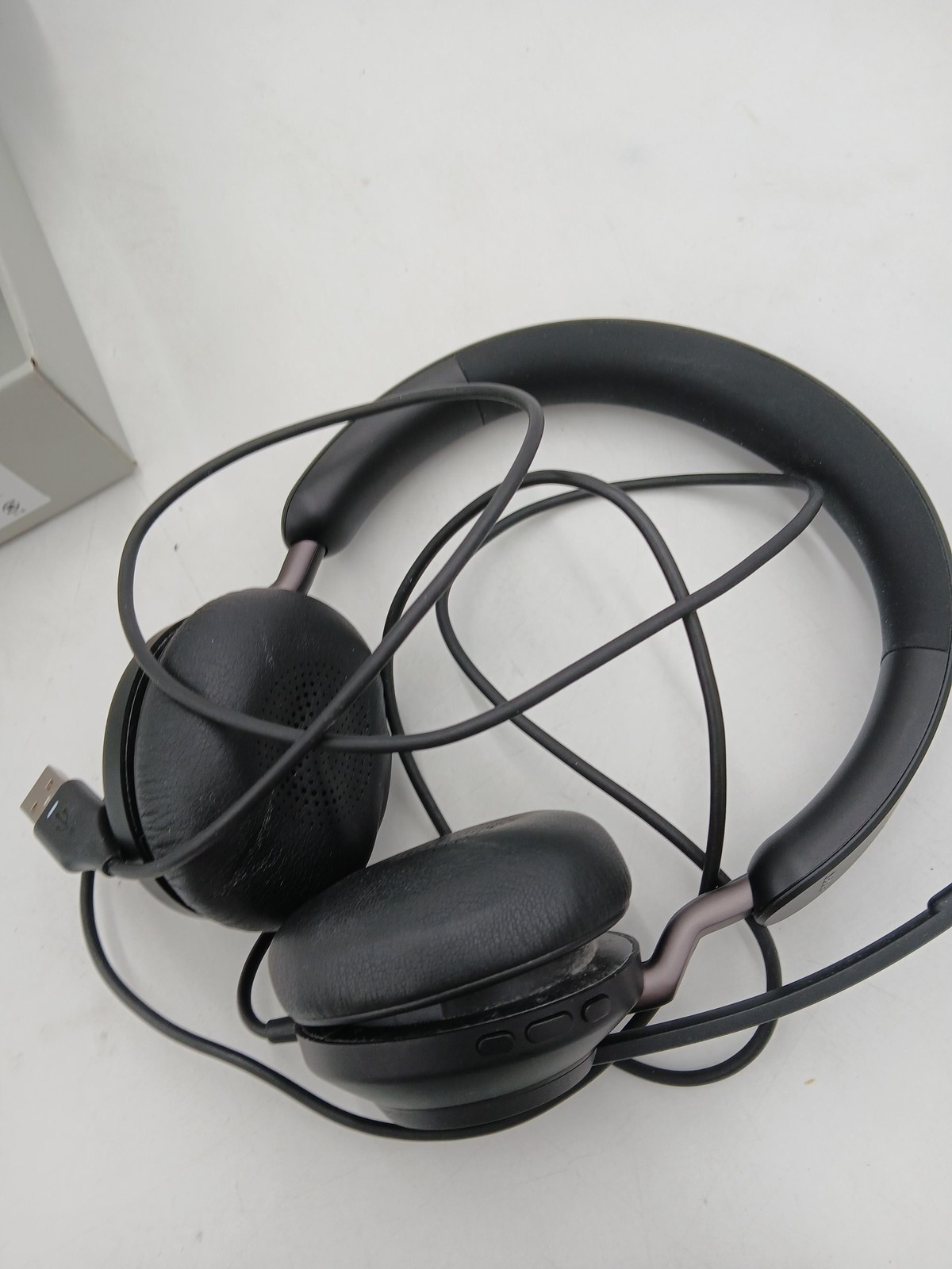 Jabra Evolve2 40 USB-A Stereo Headset Black On Ear Boom Mic Noise Isolating