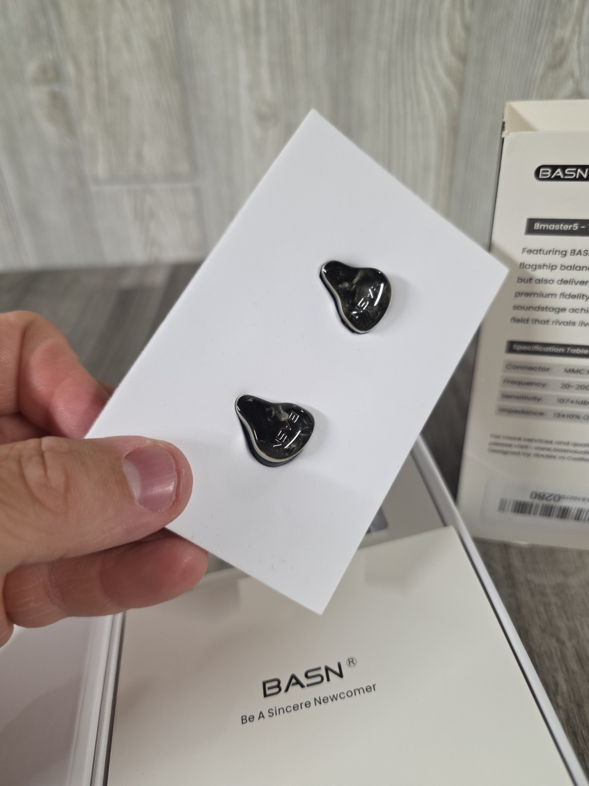 BASN Bmaster5 in Ear Monitors, 5 Drivers HiFi Drummer Stage Headphones, Professi
