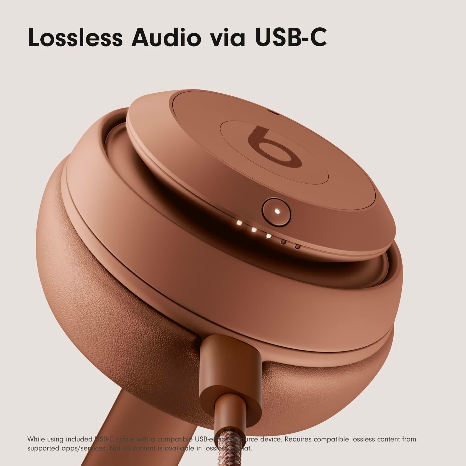 Beats Studio Pro Bluetooth Wireless Noise Cancellation Earbuds – Dune – MW673LLA