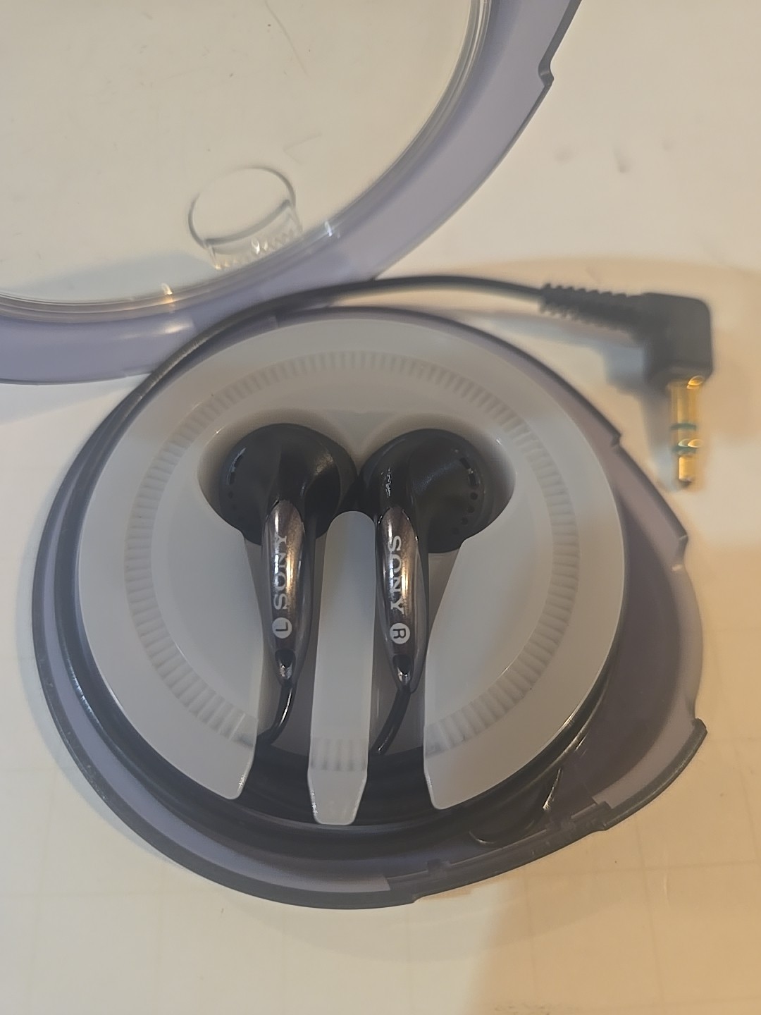 Vintage Sony MDR-E837 Stereo Dynamic Earphones Tested Sound Awesome!