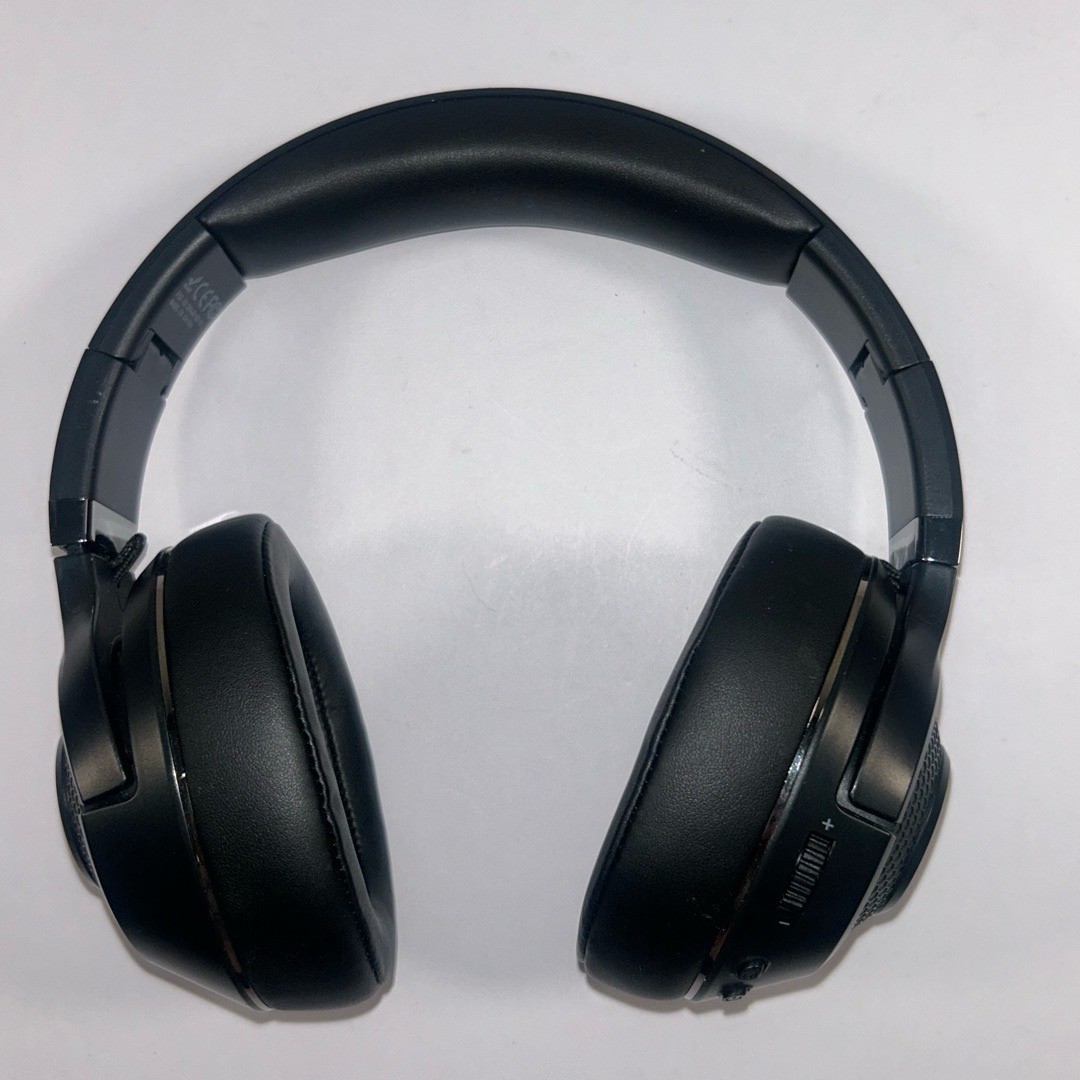 Untested CINPUSEN Gaming Headset Black Over Ear Retractable Mic Immersive Sound