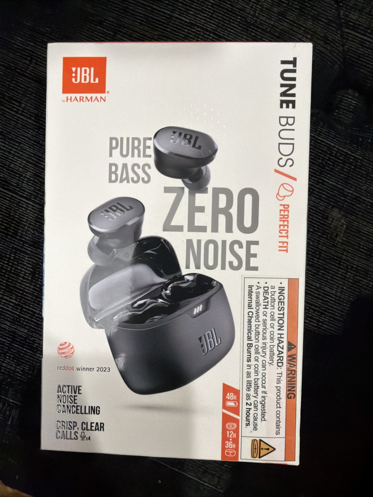 JBL Tune Buds True Wireless Earbuds – Black (JBLTBUDSBLKAM)