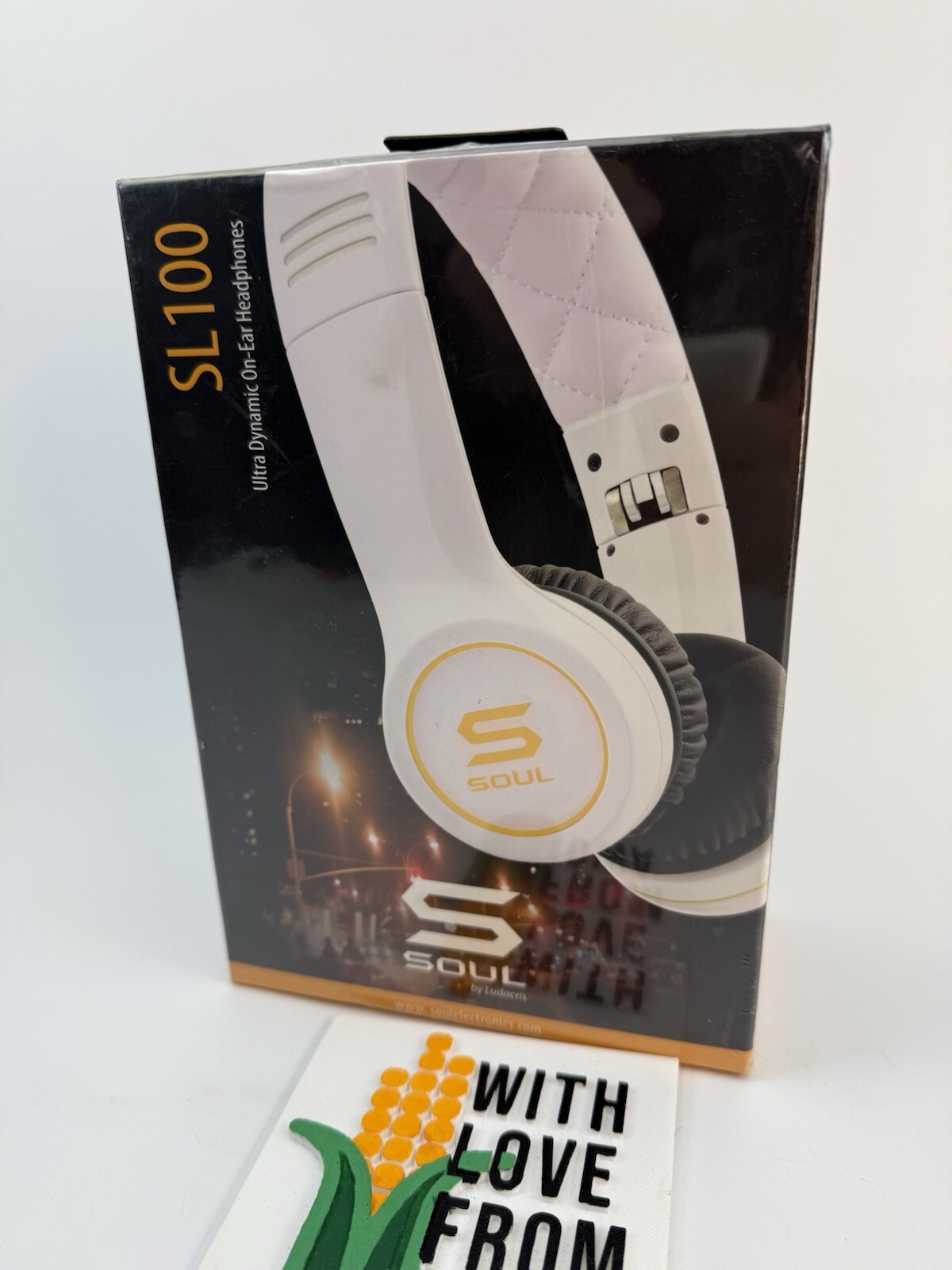 Soul by ludacris SL100 Headband Headphones w/ In-Line Remote Control SEALED