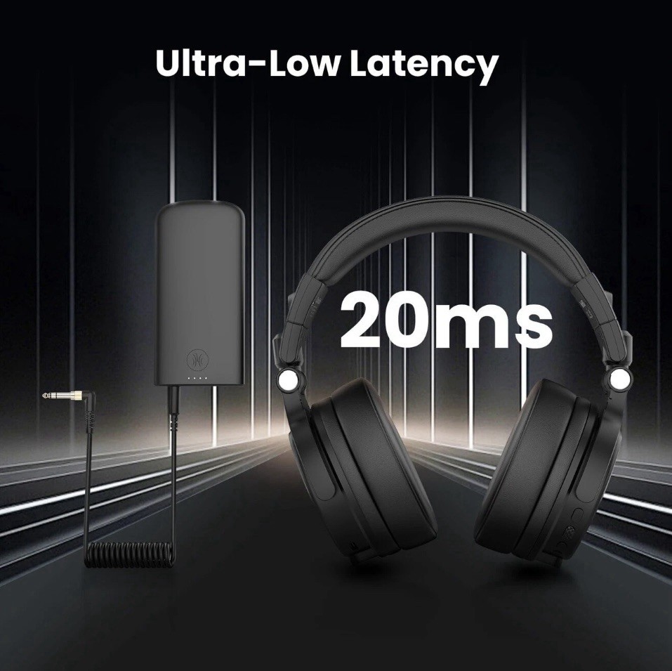 OneOdio Studio Max 1 Wireless Over-Ear DJ Headphones, 120H Playtime