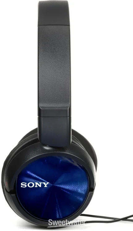 Sony MDR-ZX310AP Wired On-ear Folding Headphones – Black