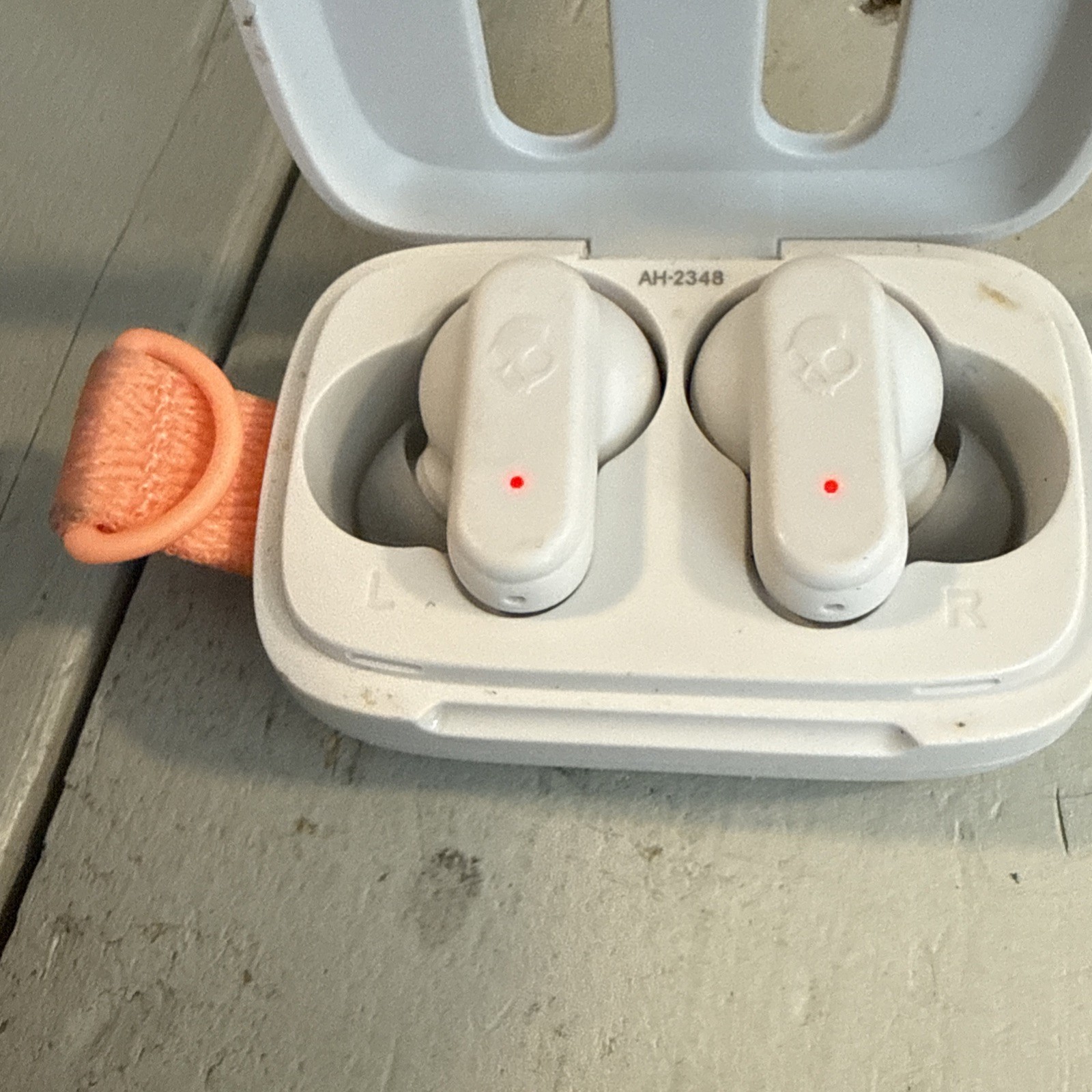 Skullcandy Dime 3 True Wireless Earbuds w/ Charging Case USB-C S2DCW Gray TESTED