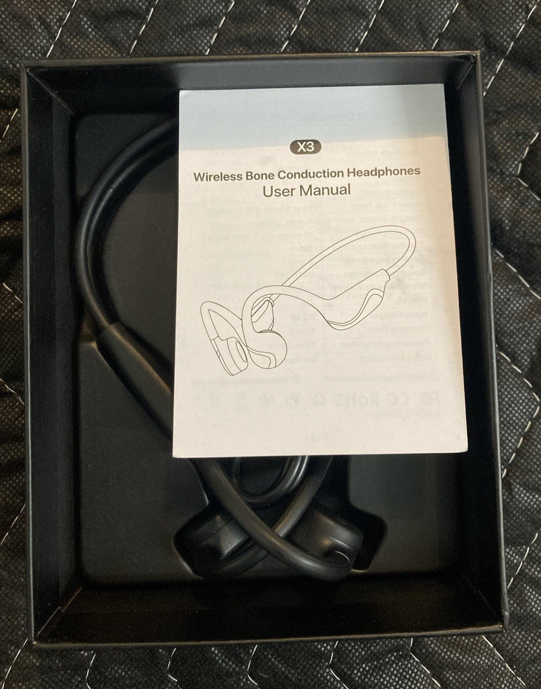 CPTEA Bluetooth Headset with Microphone Dual Connect 5.4 W/ Noise Cancelling