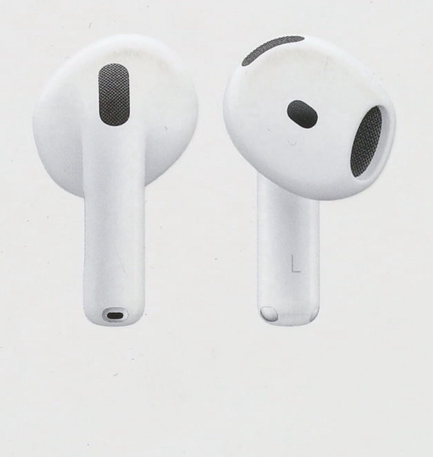 Apple AirPods 4 White Bluetooth In-Ear Earbuds w/ USB-C Case, ANC MXP93LL/A