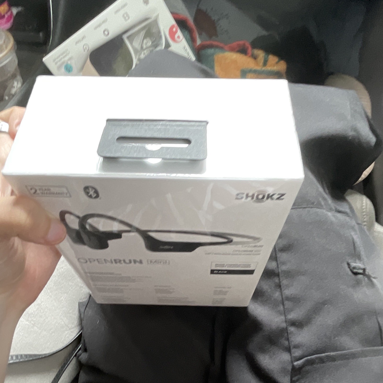 Shokz OpenRun Mini Bone Conduction Headphones Black S803