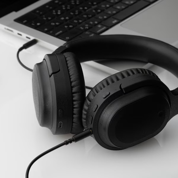 final UX3000 SV Wireless Noise Cancelling Headphones Bluetooth Black FI-UX3SDPL