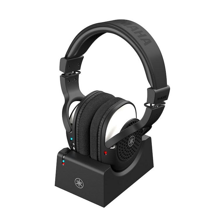 Yamaha YH-WL500 Ultra-Low Latency Wireless Headphones with Bluetooth | Black &