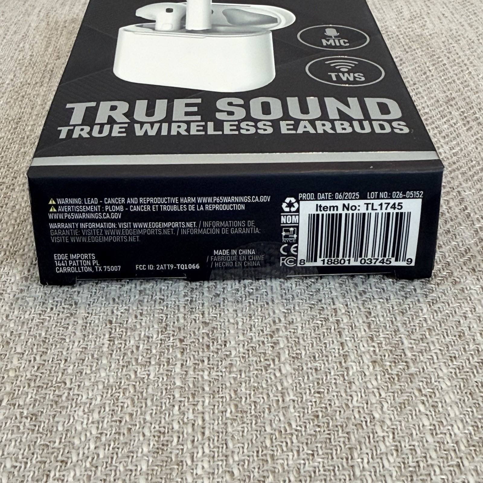 Trend Logic Elite true sound Wireless earbuds Mic tws Bluetooth travel leisure
