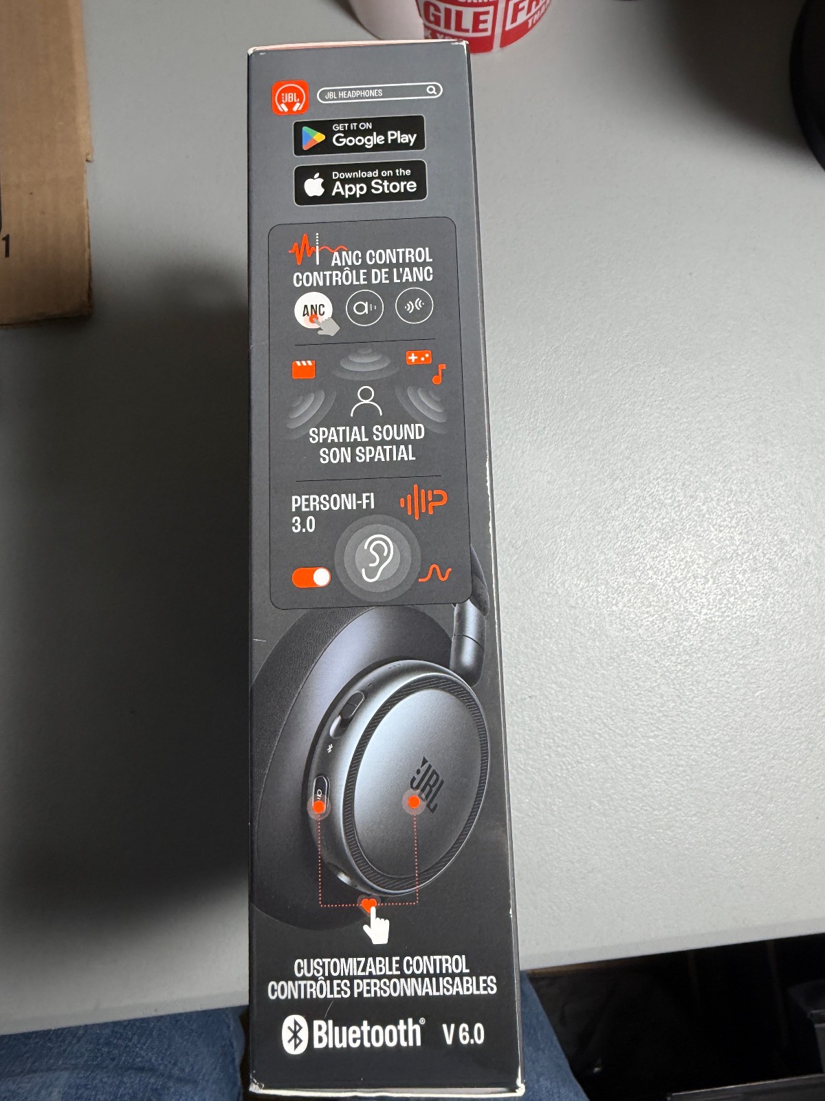 NEW JBL Live 780NC Wireless Over-Ear Adaptive Noise Cancelling Headphones