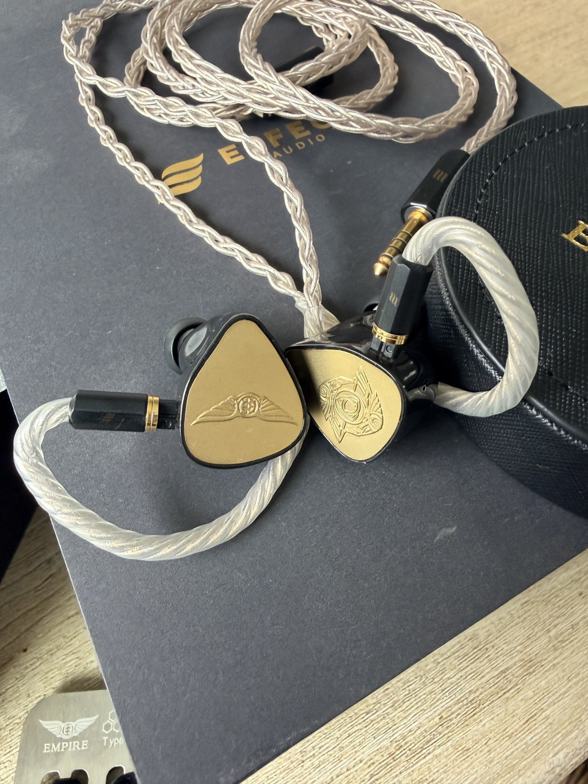 Empire Ears Raven Launched Edition V2 IEM Earphones + Centurion Cable Limited Ed