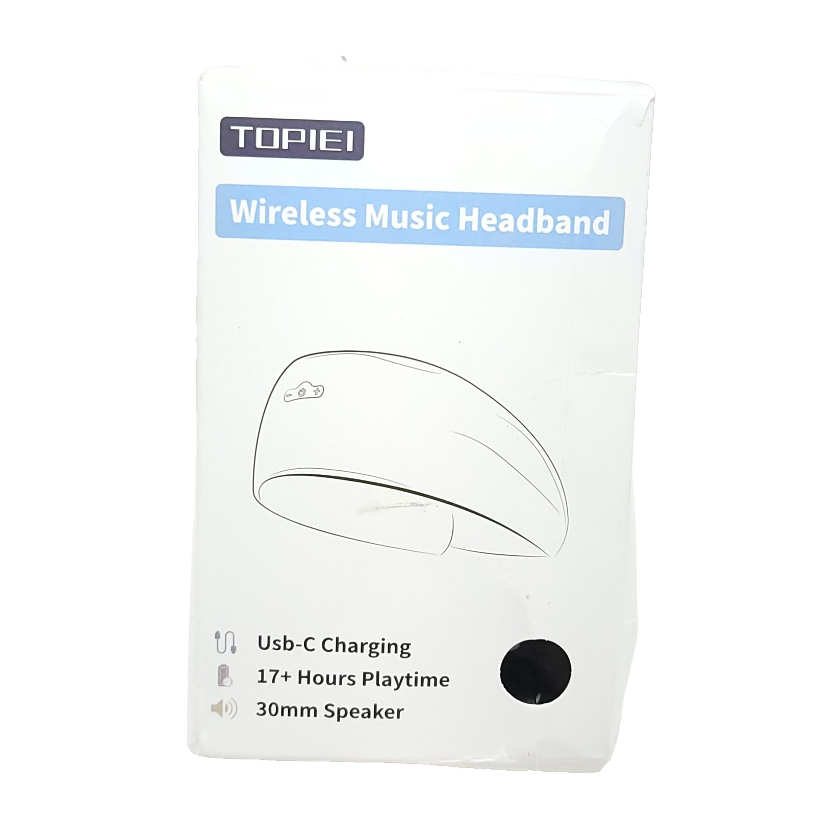 TOPIEI Headband Headphones Bluetooth 2PK Black/Gray Free Shipping