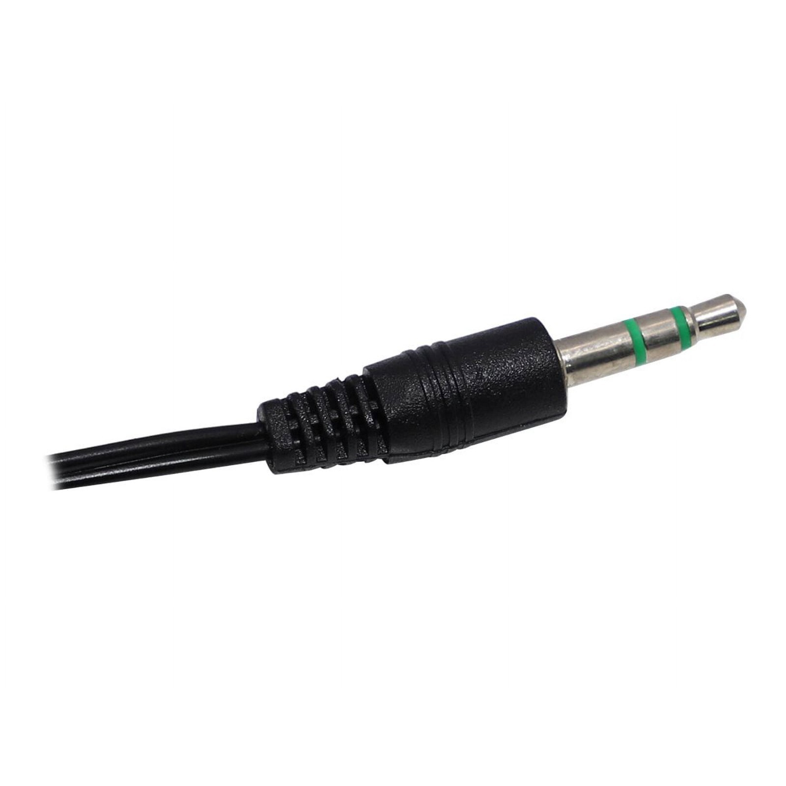 *100-Sets* Avid Products AE-08 Stereo Headphone 3.5mm Plug Black 2AE08STEREO32