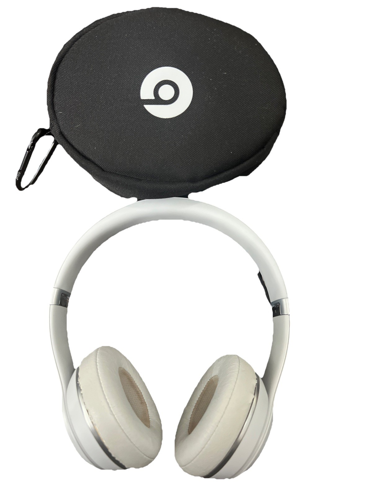 Beats by Dr. Dre Solo3 Wireless Headphones White Silver Bluetooth