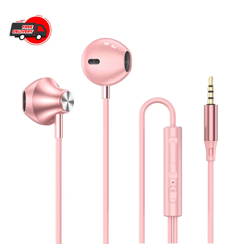 For Samsung USB-C Wired Earphones HiFi In-Ear Headphones with Mic Type-C 3.5mm