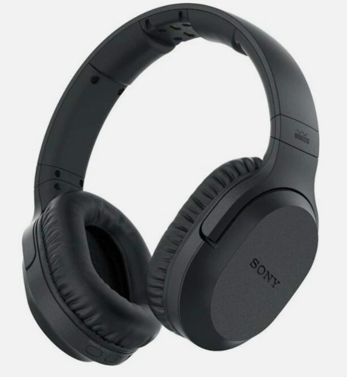 Sony WH-RF400 Wireless Headphone for TV Watching W Transmitter Dock Warm.