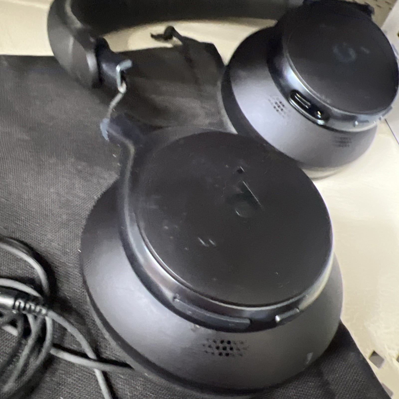 AS IS Soundcore by Anker Space One Over Ear Noise Canceling A3035Z11-HingeBroken