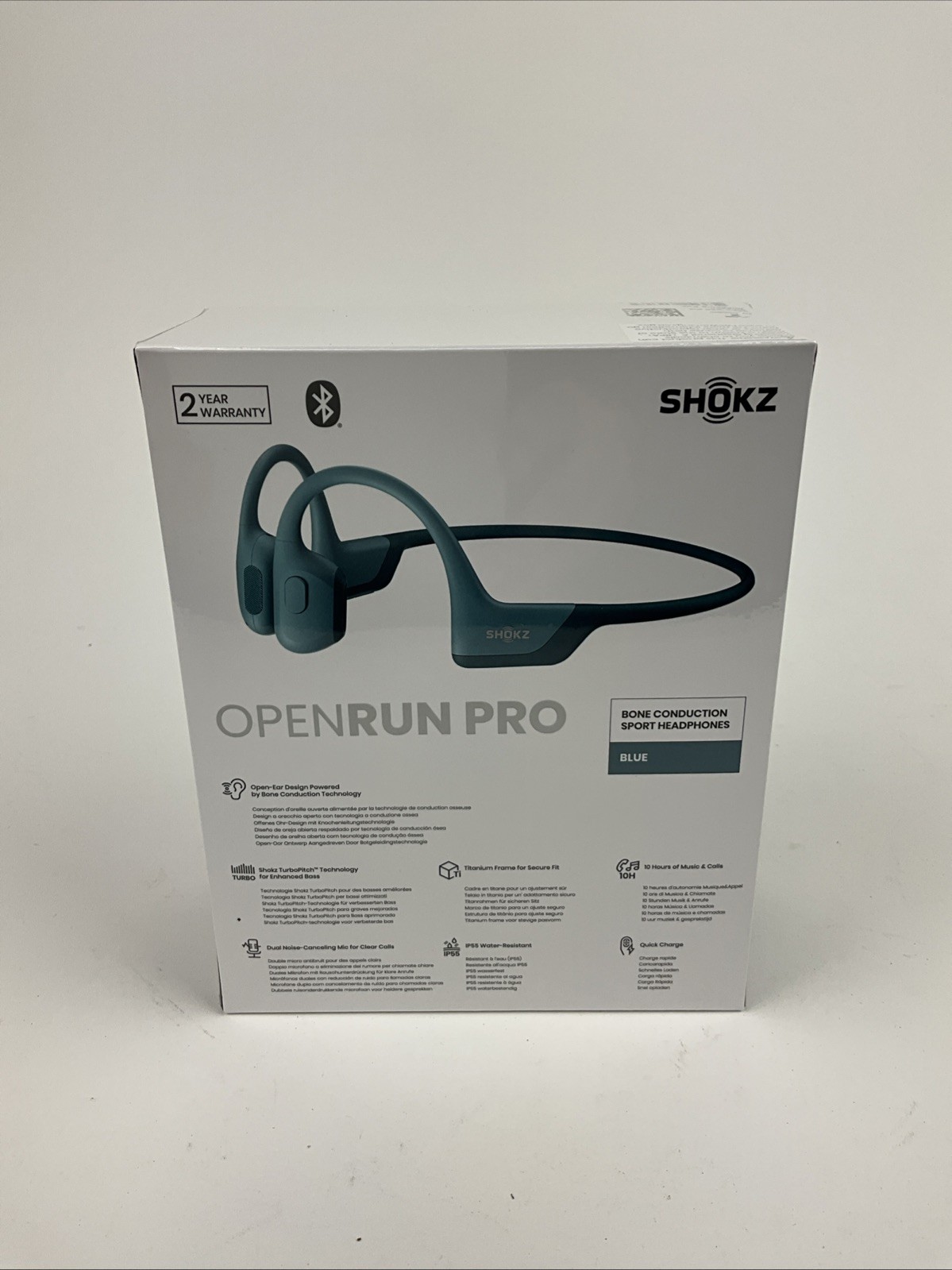 SHOKZ OpenRun Pro Open-Ear Bluetooth Bone Conduction Sport Headphones New