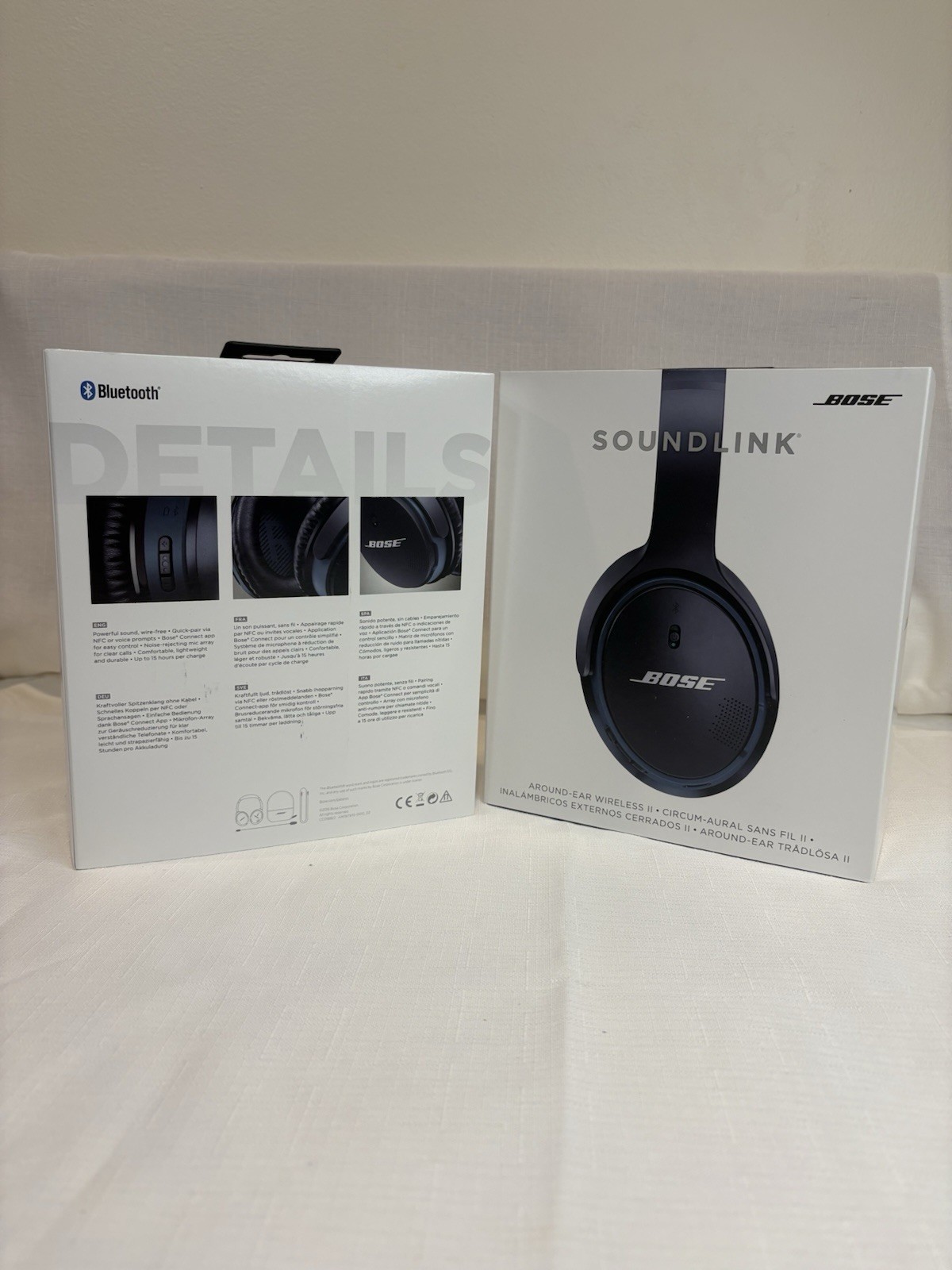 NEW Bose SoundLink Around-Ear II AE2W Wireless Bluetooth 741158-0010-BLACK