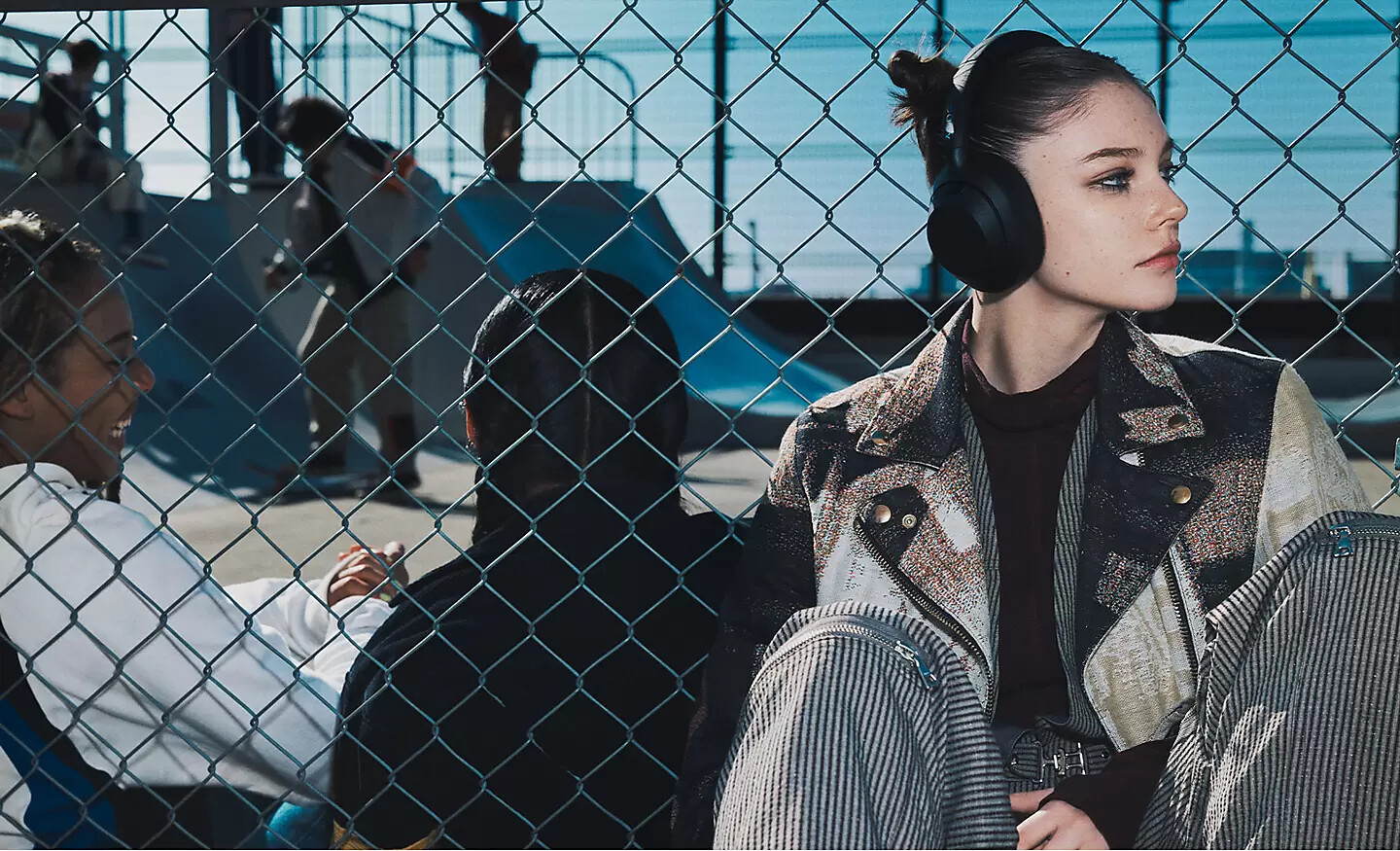 SONY WH-ULT900N/W ULT WEAR Wireless Noise Canceling Headphones Off White