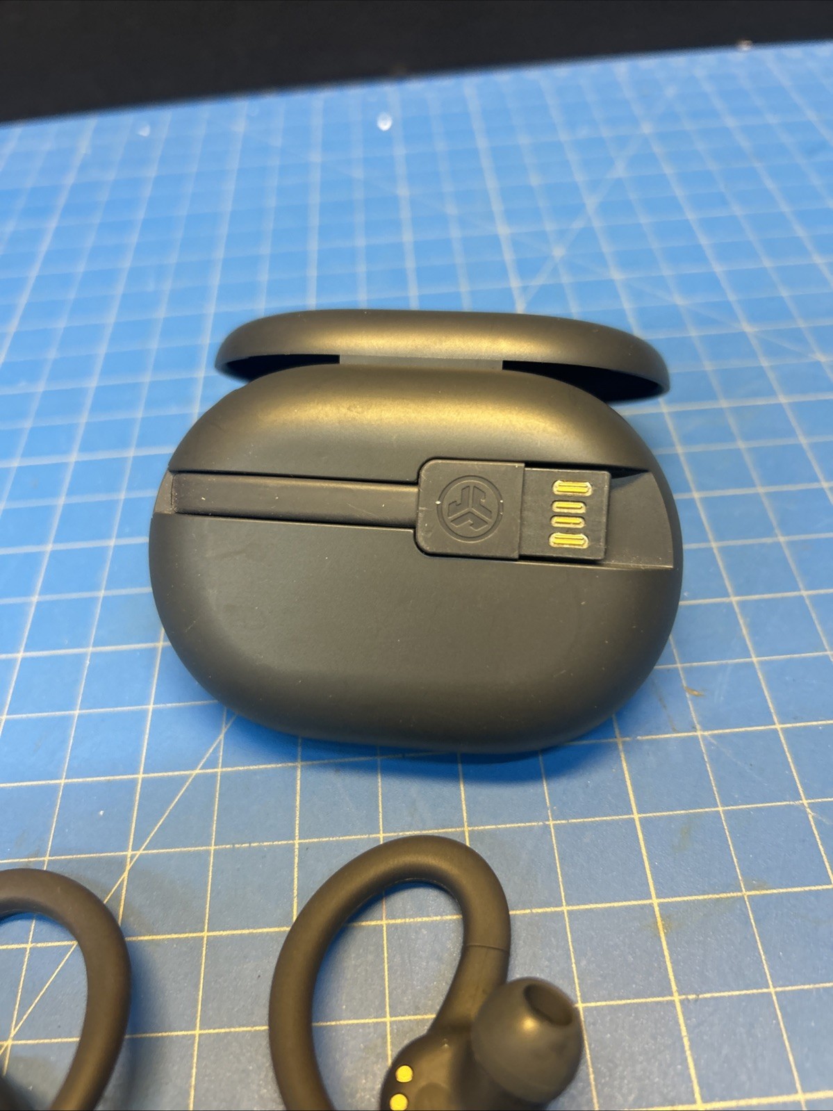 JLab Go Air Sport True Wireless Bluetooth Headphones – Gray Tested