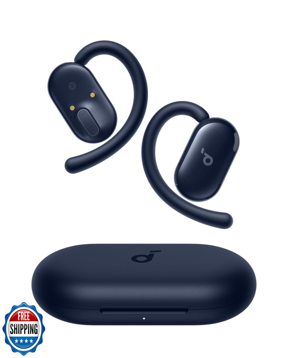 Soundcore V20i by Anker Open-Ear Headphones, Adjustable Ear Hooks