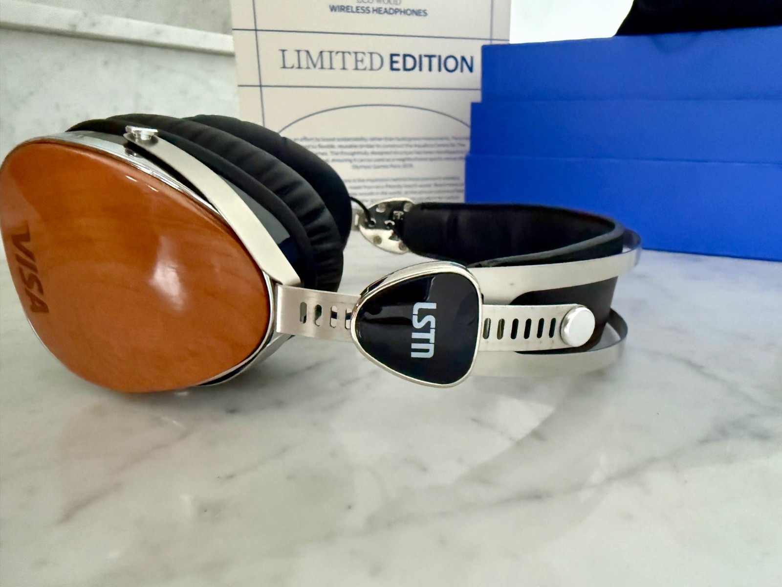 LSTN Troubadour 3.0 Over Ear Headphones Limited Edition Branded VISA