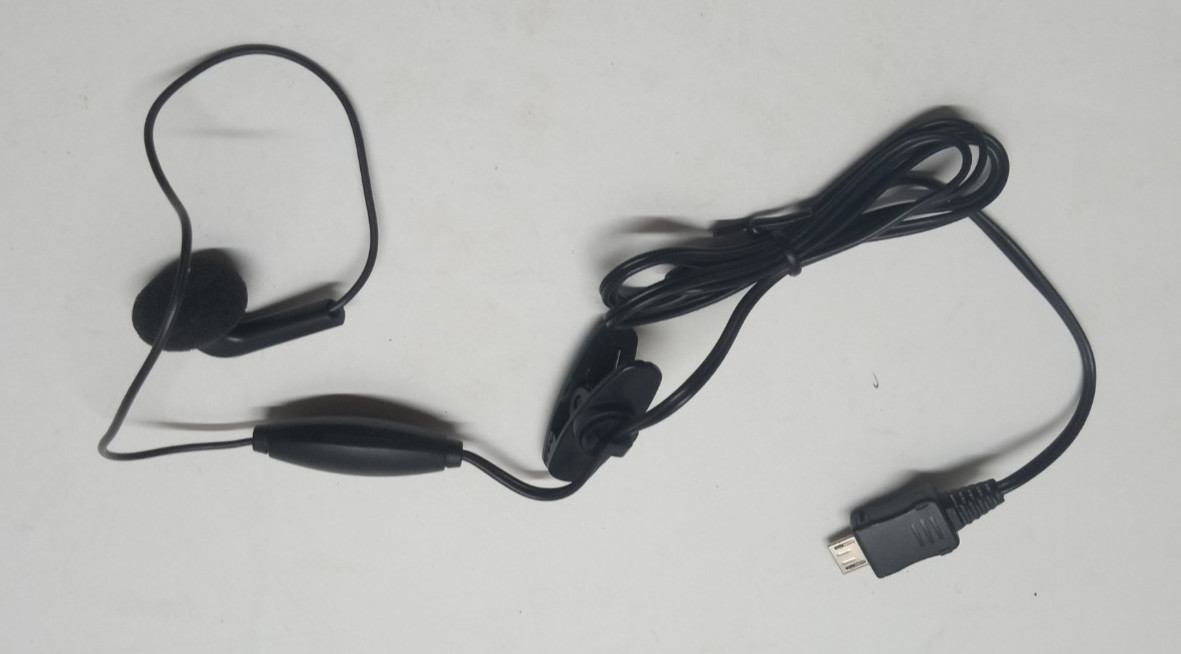 Black Earbuds Standard One Ear Piece Style Unbranded New