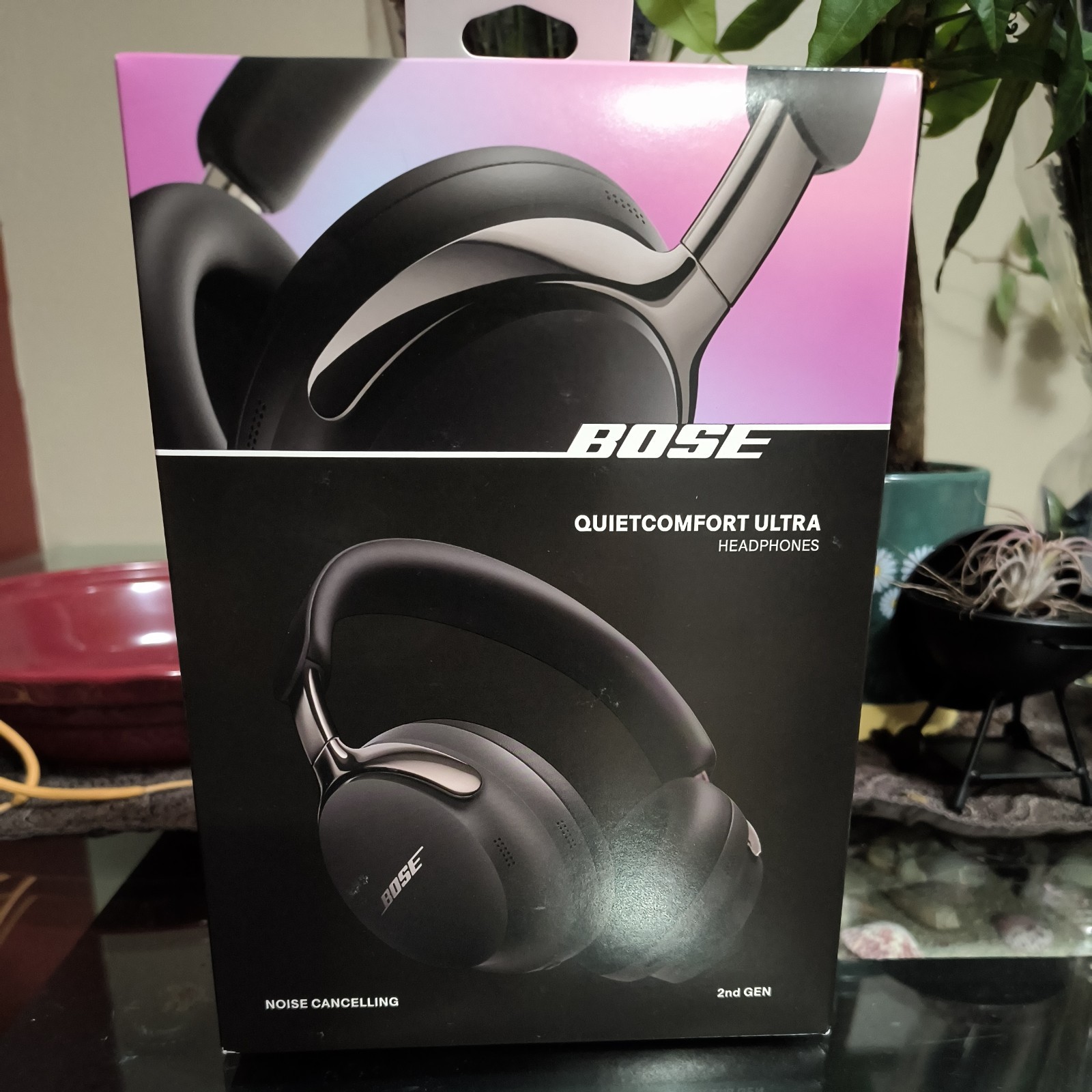 Bose QC Ultra 2nd Gen Headphones – New Condition – Full Kit – Black