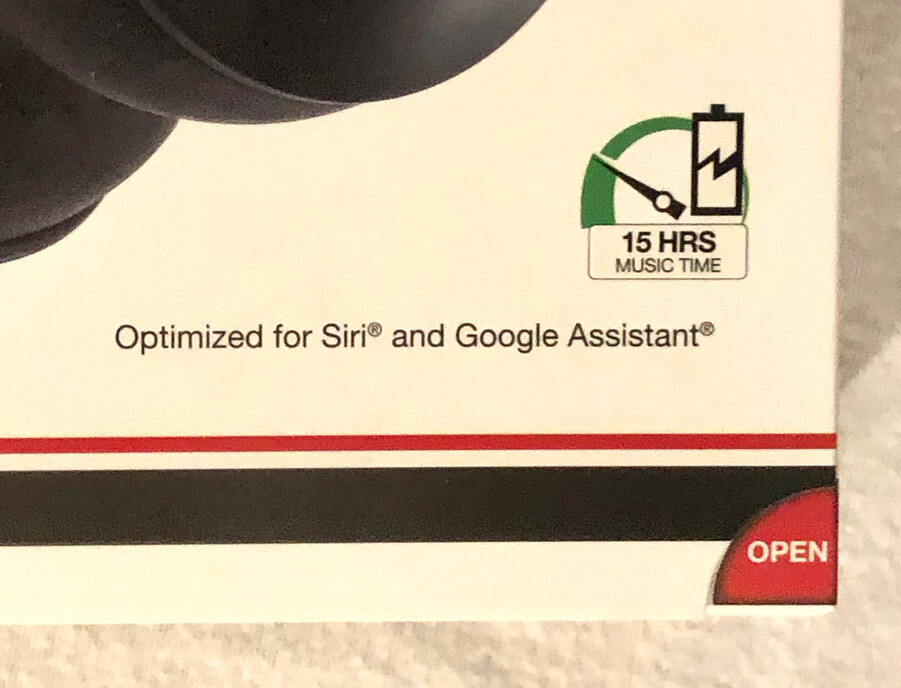 AUDIOLUX Voice Assistant Wireless Bluetooth Headphone Optimized/Siri & Google