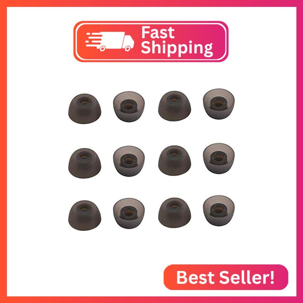 ALXCD Ear Tips Compatible with Jabra Elite 75t Headphone, 6 Pairs Replacement Si