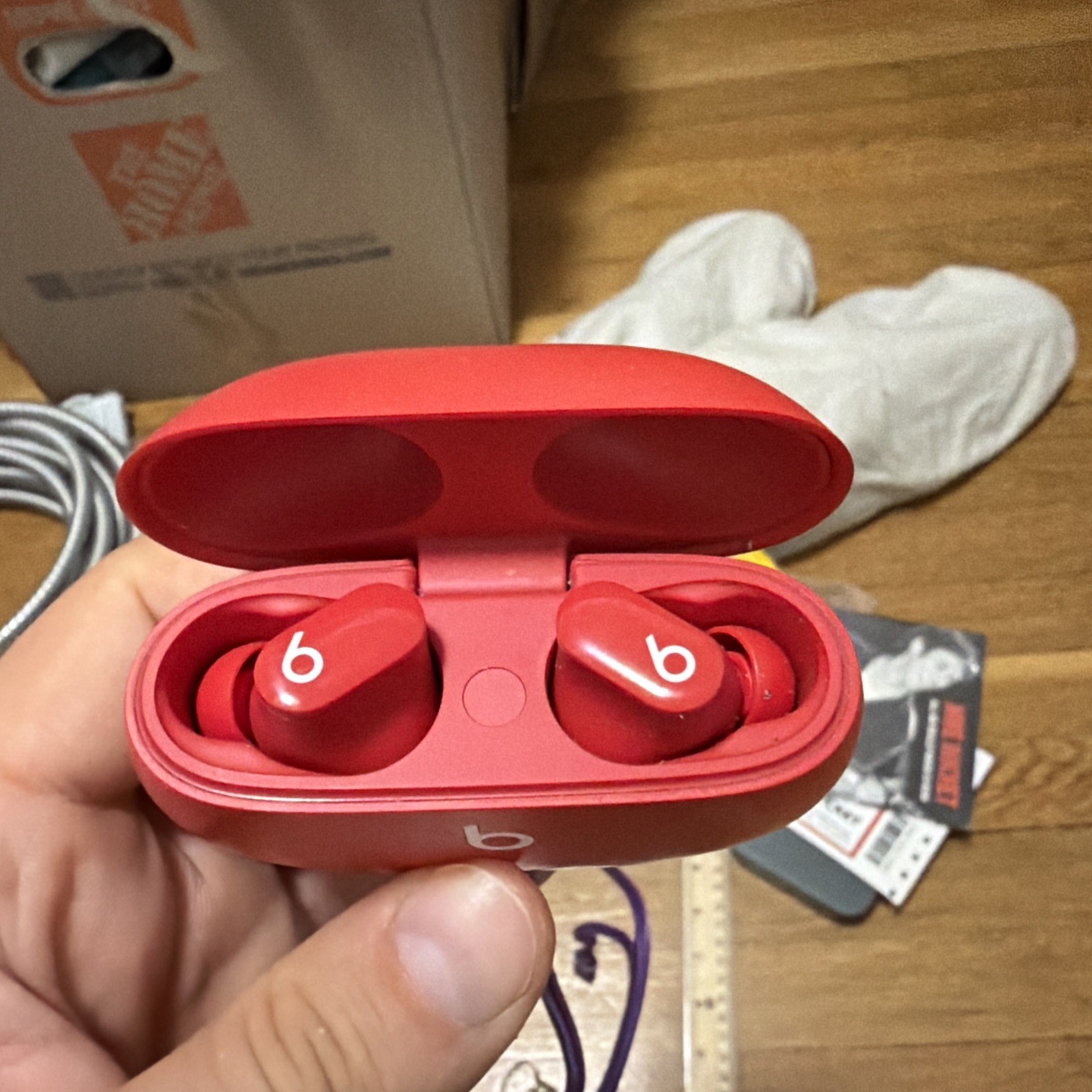 Beats Solo Buds True Wireless Earbuds Red USED