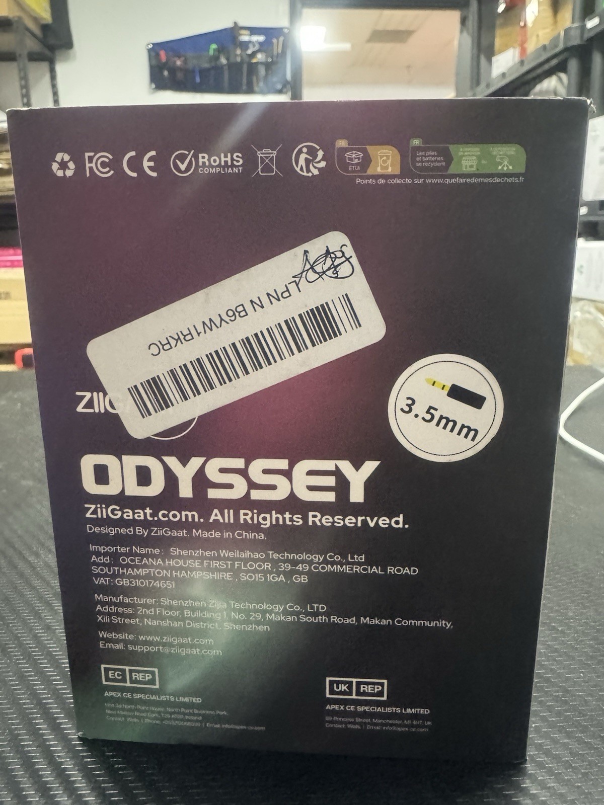 ZiiGaat Odyssey 1DD+3BA Hybrid In-Ear-Monitor