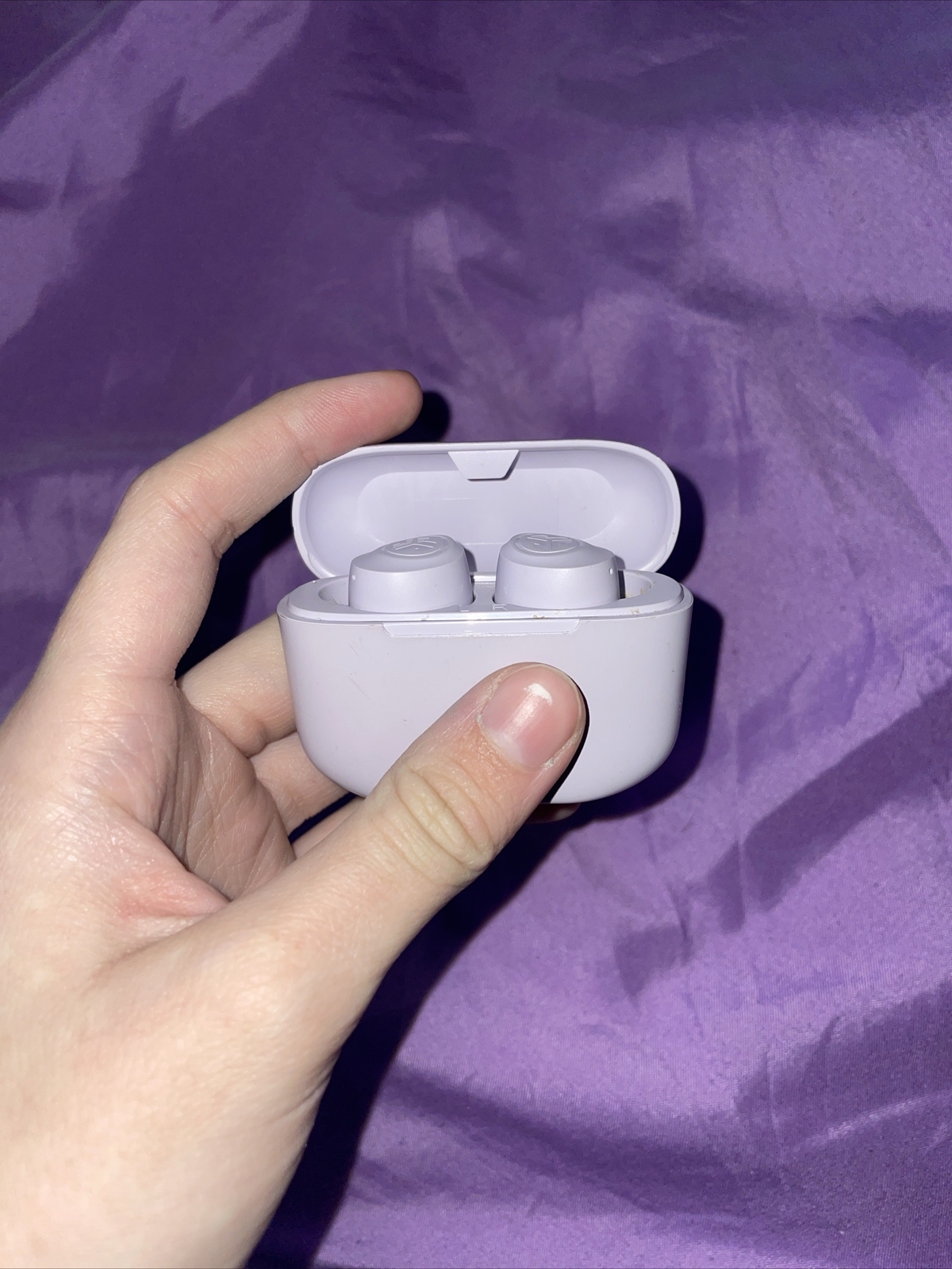 JLab GO Air POP True Wireless In-Ear Headphones – Purple (EBGAIRPOPRLLC124)