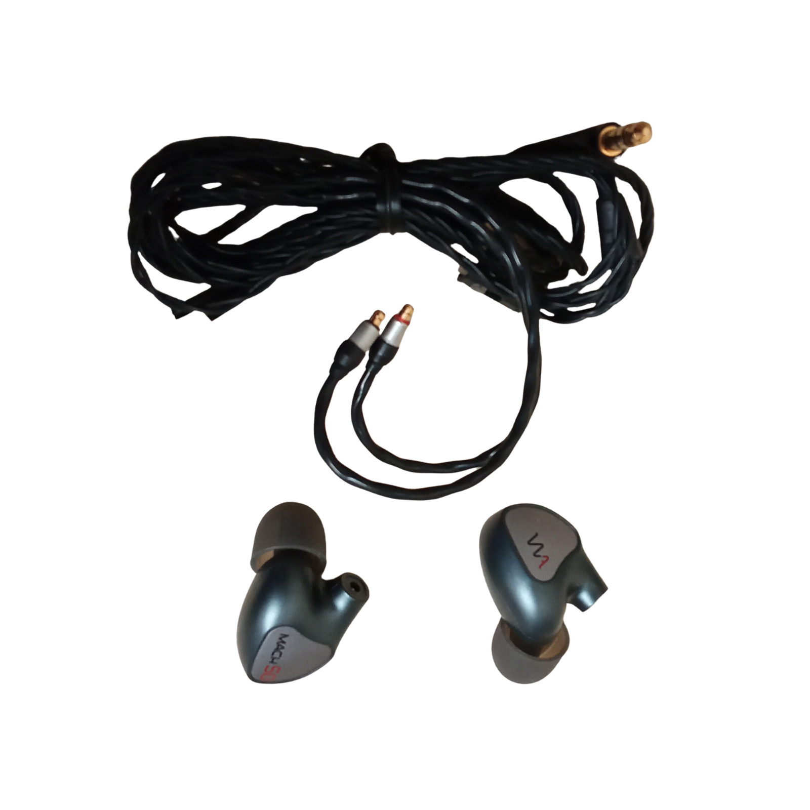 Westone Audio MACH 50 Universal IEM 3-way, 5-Driver IEMs, Gray, Black