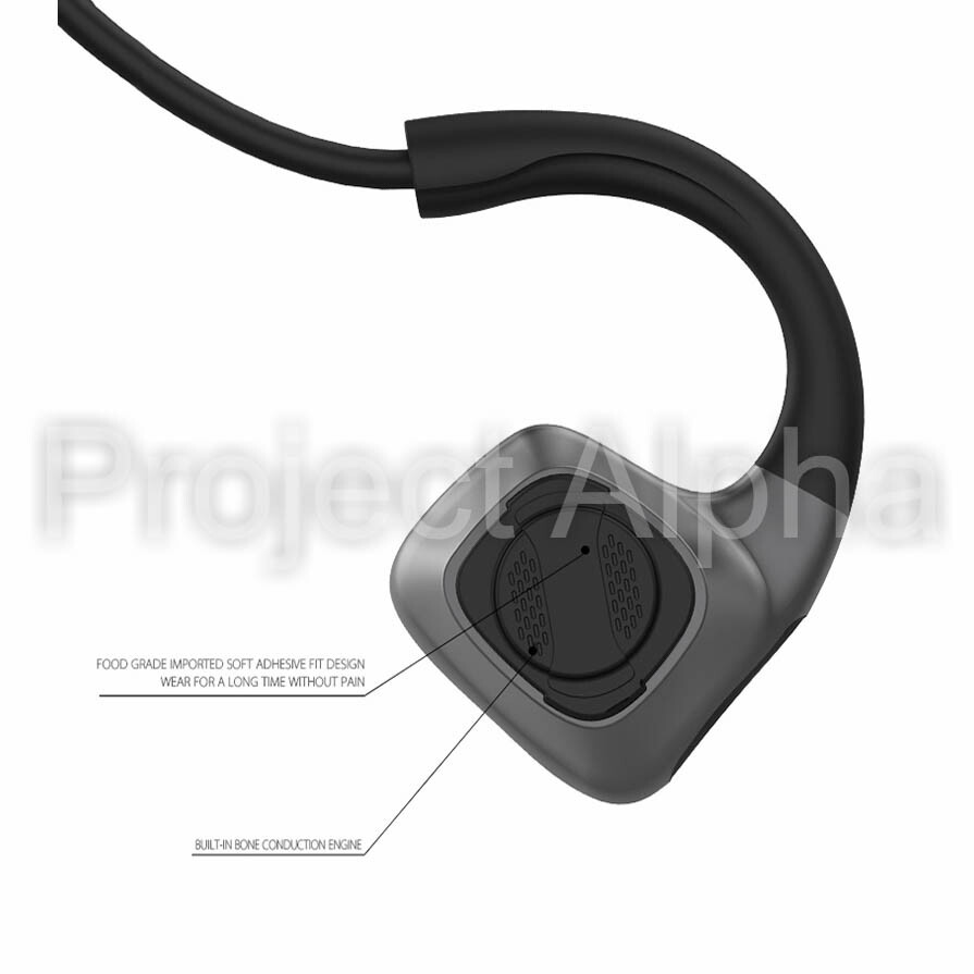 Bone Conduction Wireless Over-Ear Headphones BT5.0 Sweat Resistance – US Seller