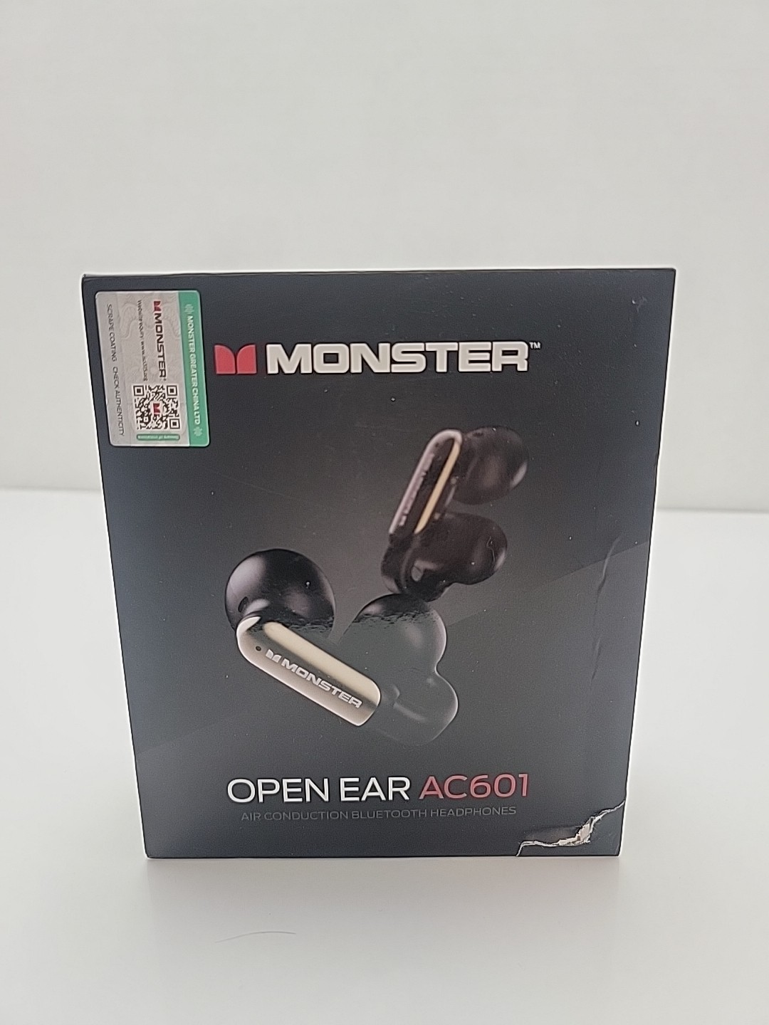 Monster Open Ac601 Air Conduction Bluetooth Headphones Water And Sweat Resistant