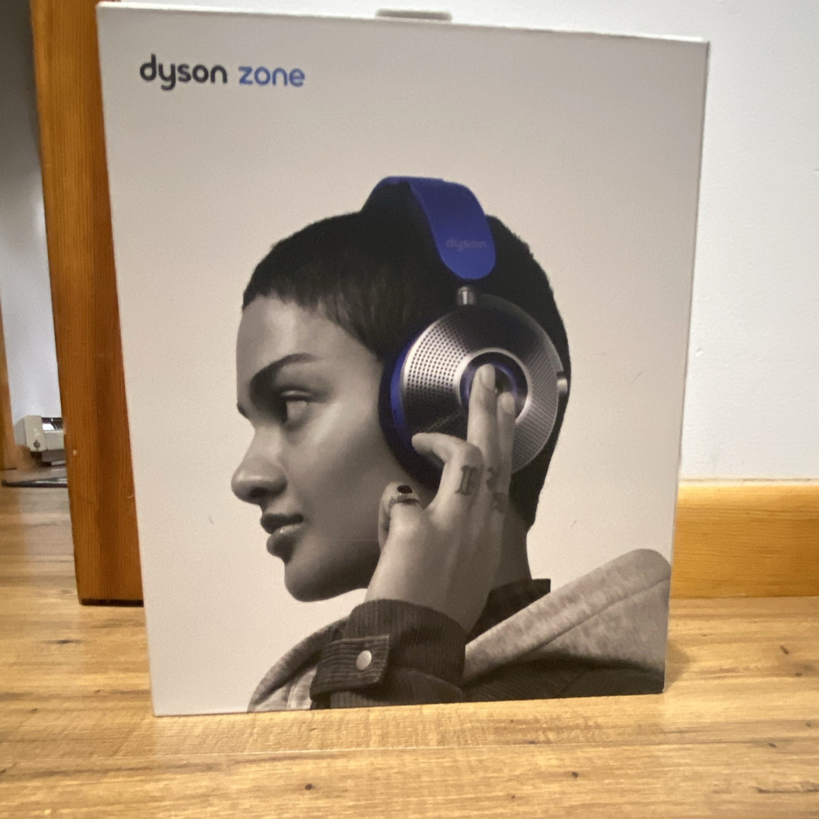 NEW IN BOX (READ DESC) Dyson Zone Wireless Over-Ear Headphones Blue/Silver